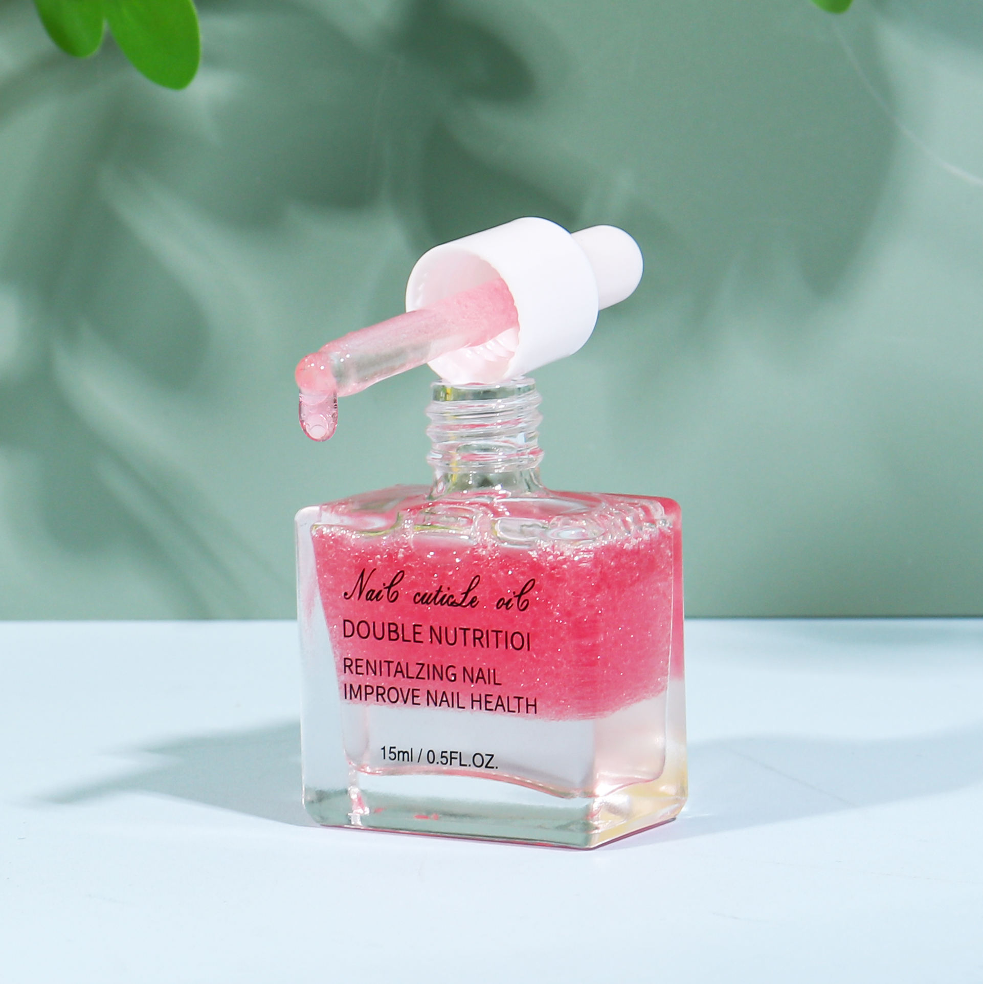 15ML Floral Fruity Double Layered Finger Edge Anti Backstabbing Nail Art Cuticle Oil