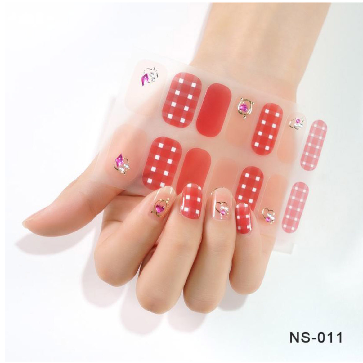 Factory Price Custom Logo jell nail gel sticker Manufacturer from China
