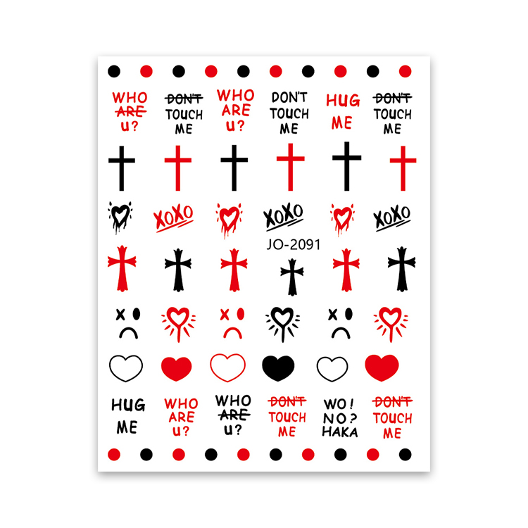 Graffiti Kroxin nail stickers