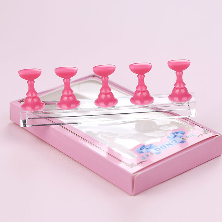 Magnetic False Nail Tips Press On Nails Display Holder Stand