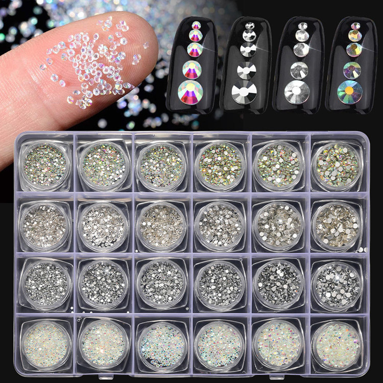 Wholesale Caws Luxury Designer Flat Back Rhinstone Diamond Charms