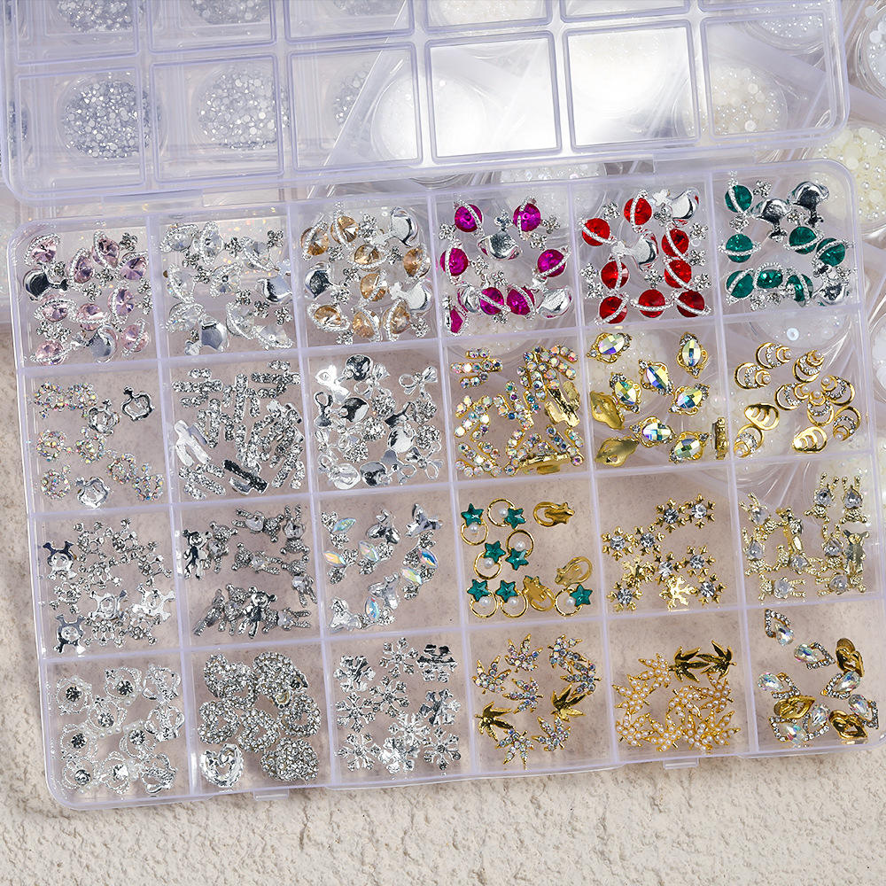 Wholesale Caws Luxury Designer Flat Back Rhinstone Diamond Charms