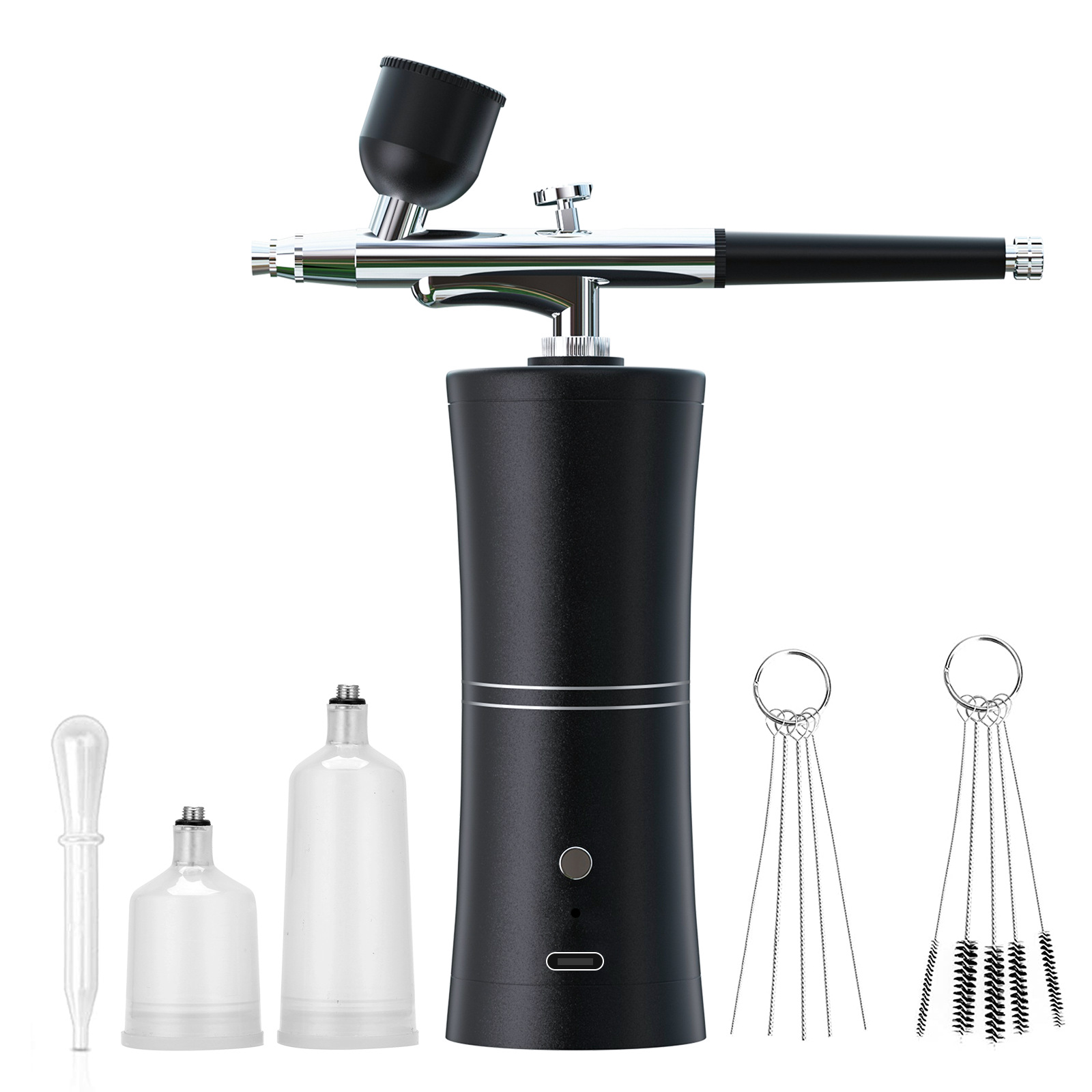 Metal Alloy Electric Battery Inside Nail Art Painting Airbrushes