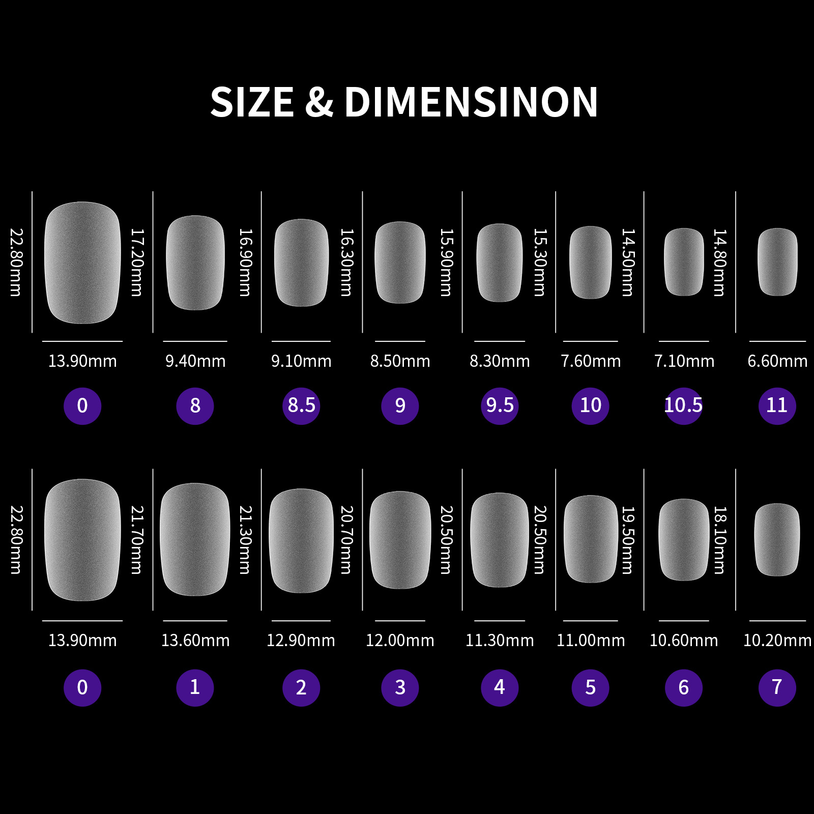 Matte 420 PCS Clear Transparent Short Almond Ballet Soft Gel Nail Tips