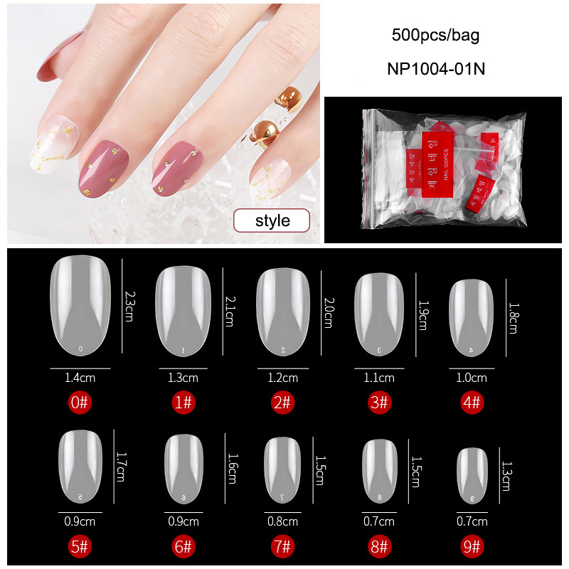 Women’S False Nails Gloss Acrylic UV False Nails Tips