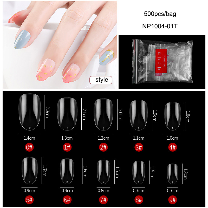 Women’S False Nails Gloss Acrylic UV False Nails Tips