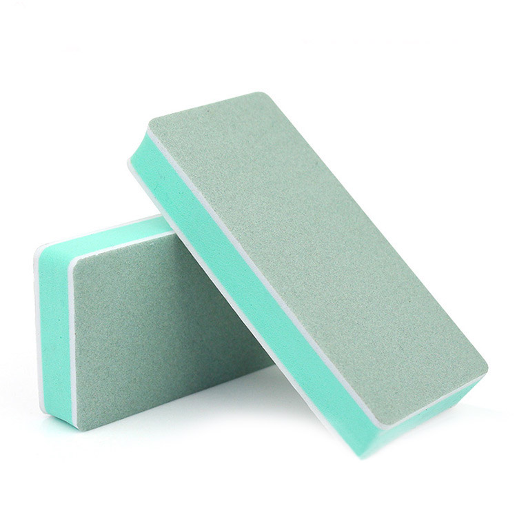 Disposable Single Double Side Red Black Purple Pink Mini Sponge Nail Buffer