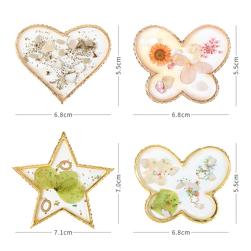 Nail Art Color Mixing Plate Crystal Glue Color Toning Plate Rinse to Wash Brushes