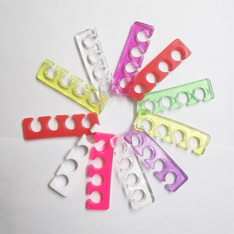 High-Quality Soft Silicone Gel Pedicure Toe Nail Separator