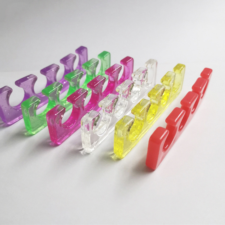 High-Quality Soft Silicone Gel Pedicure Toe Nail Separator