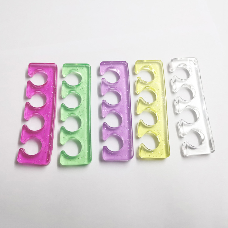 High-Quality Soft Silicone Gel Pedicure Toe Nail Separator