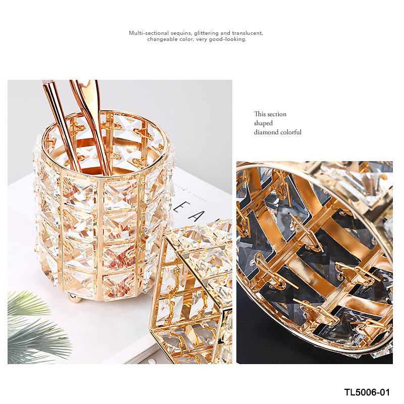 Cosmetic Make up Brushes Storage Case Pink Makeup Brush Holder Cup