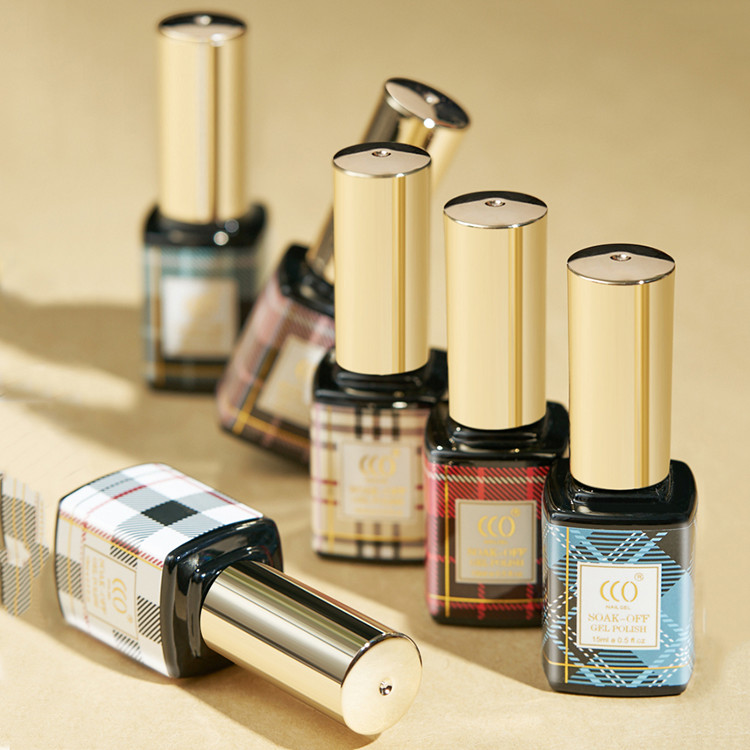 72 Color Nail Decoration Non-toxic 15 ml Soak Off Varnish Nail Gel Polish