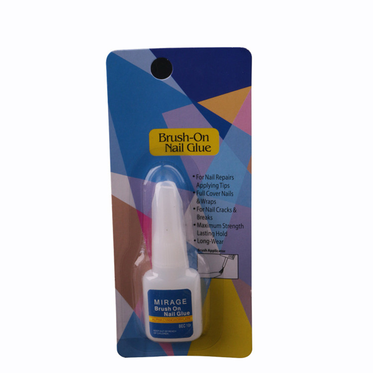  Harmless Round Bottle 10g Artificial Strong Press on Nail Glue