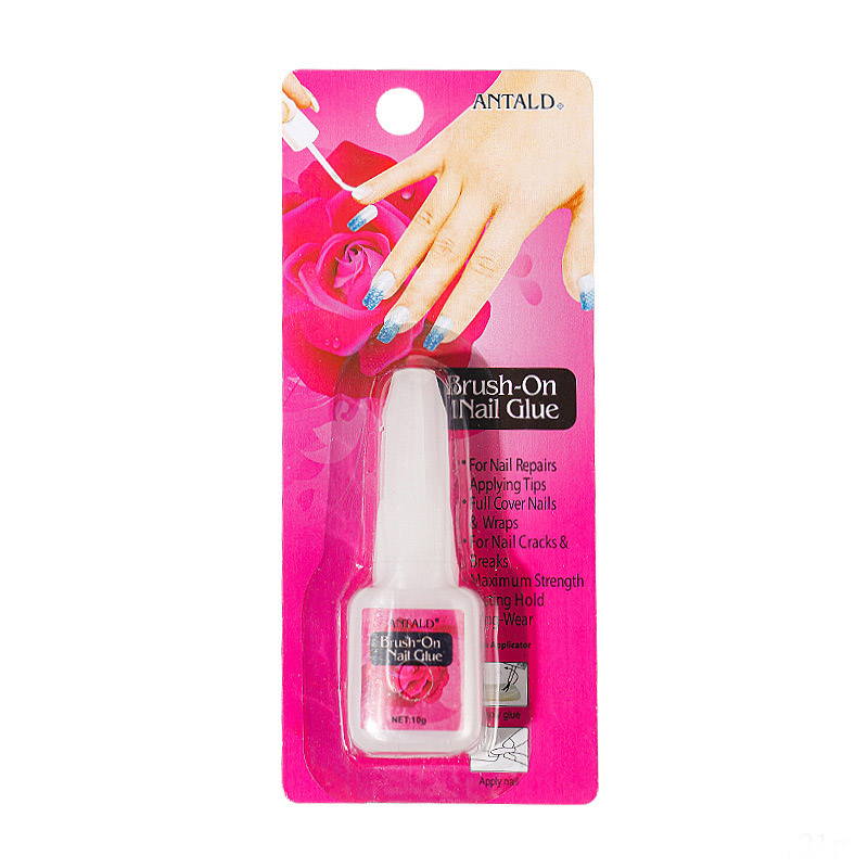 Harmless Non-toxic 10g Artificial Pink Strong Nail Tips Glue