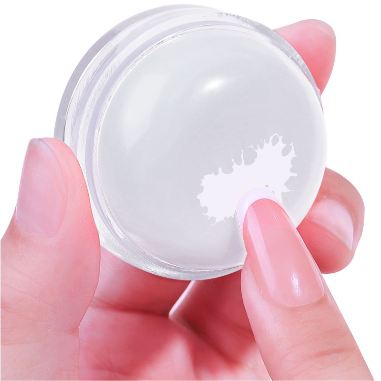 OEM&ODM Jelly Silicone Nail Art Stamping Nail Stamper